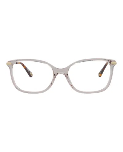 Chloé Square-frame Bio Acetate Optical Frames In Pink Gold