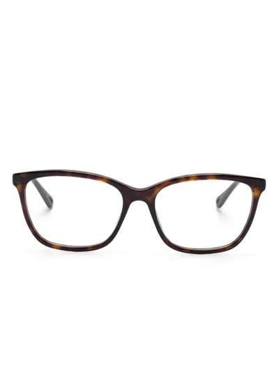 Chloé Square-frame Glasses In Brown