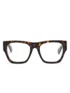 Chloé Square-frame Glasses In 褐色