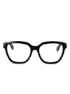 Chloé Square Frame Glasses In Black