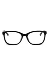 Chloé Black Acetate Optical Glasses In Black