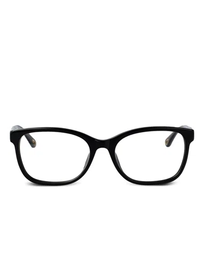 Chloé Square-frame Glasses In Black