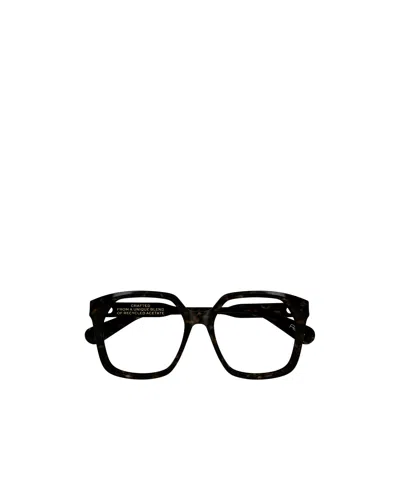 Chloé Square-frame Glasses In Black