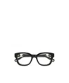 Chloé Square-frame Glasses In Black