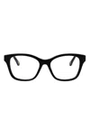 Chloé Square-frame Glasses In Black