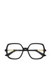 Chloé Eyewear Square Frame Glasses In Black