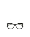 Chloé Ch0118o005 Black Grey Transparen In Black