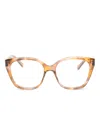 Chloé Square-frame Glasses In Brown