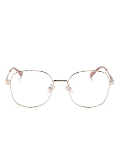 Chloé Square-frame Glasses In Brown