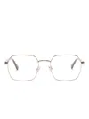 Chloé Brille Mit Eckigem Gestell In Gold