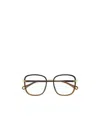 Chloé Square-frame Glasses In Green