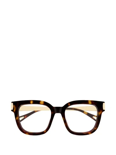 Chloé Square-frame Glasses In Multi