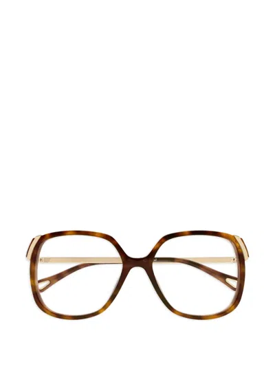 CHLOÉ SQUARE-FRAME GLASSES
