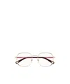 Chloé Square-frame Glasses In Multicolor