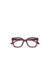Chloé Square-frame Glasses In Red
