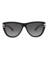 Chloé Square-frame Recycled Acetate Sunglasses In Black