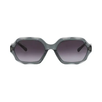 Pre-owned Chloé Square Frame Recycled Acetate Sunglasses 'grey/black' | Women's Size Onesize In Gray