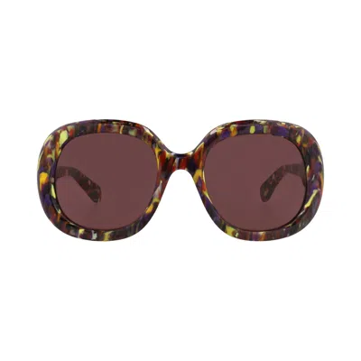 Pre-owned Chloé Square Frame Recycled Acetate Sunglasses 'violet' | Purple | Women's Size Onesize