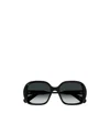 Chloé Square-frame Sunglasses In Black
