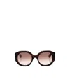 Chloé Square-frame Sunglasses In Brown