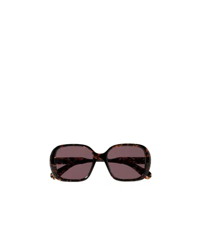 Chloé Square-frame Sunglasses In Gray