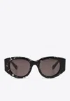 Chloé Square-framed Sunglasses With Logo-lettering