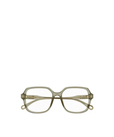 Chloé Square Mirror In Nude