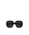 Chloé Square Sunglasses In Black