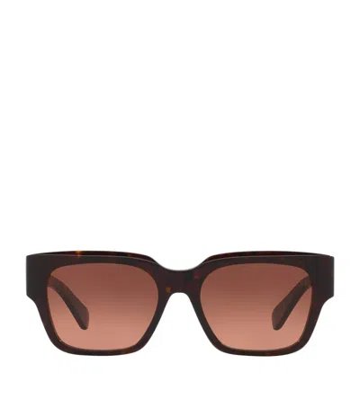 Chloé Square Sunglasses In Black