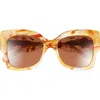 Chloé Square Sunglasses In Yellow