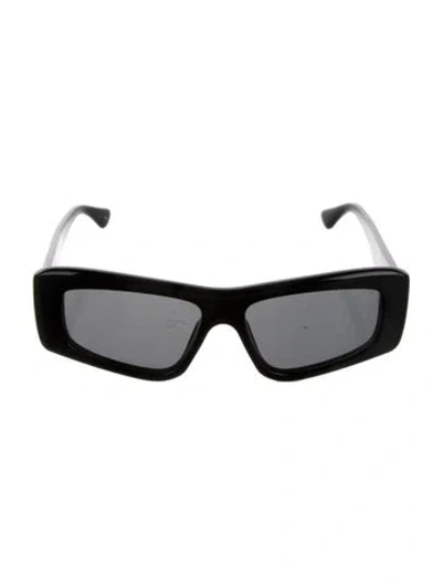 Pre-owned Chloé Square Tinted Sunglasses In Black