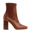 Chloé 95mm Ambre Boots In Brown