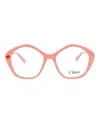 Chloé Square-frame Acetate Optical Frames In Brown
