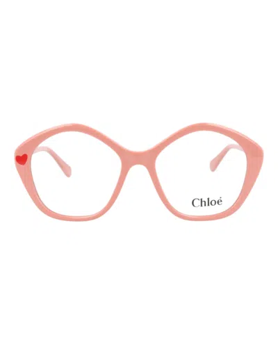 Chloé Square-frame Acetate Optical Frames In Brown