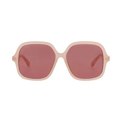 Pre-owned Chloé Square-frame Acetate Sunglasses 'pink/brown' | Kid's Size Onesize