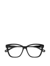 Chloé Square-frame Glasses In Black