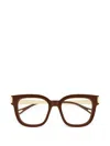 Chloé Square-frame Glasses In Brown