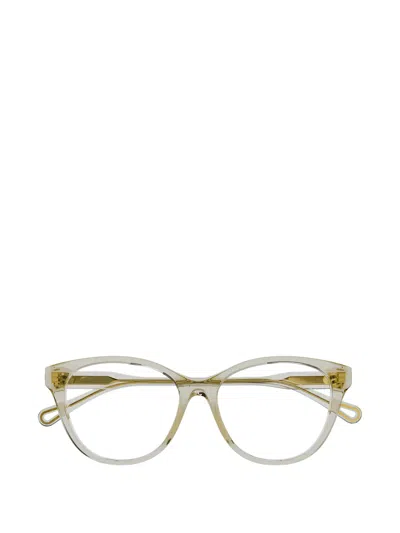Chloé Square-frame Glasses In Neutral