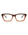 Chloé Square-frame Recycled Acetate Optical Frames In Brown