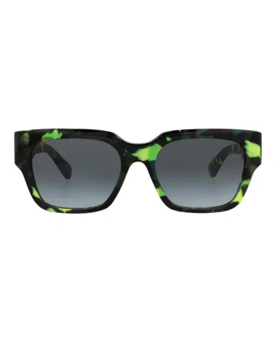 Chloé Square-frame Recycled Acetate Sunglasses In Black