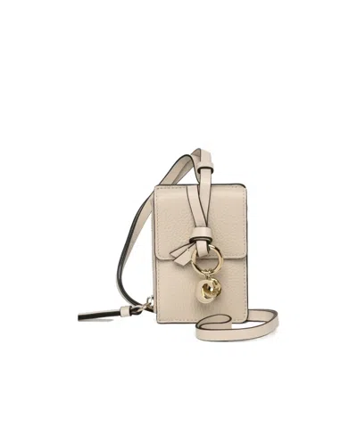 Chloé Stitching Detail Wallet In Nude