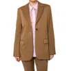 Chloé Stora Vino Jacket In Bronze In Brown