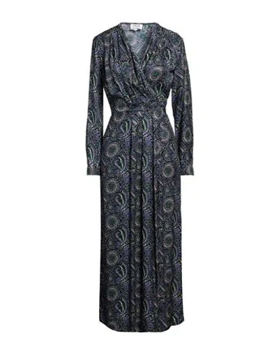 Chloé Stora Woman Maxi Dress Dark Green Size 6 Viscose