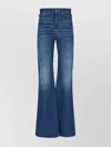 Chloé Straight Cut Trousers With Back Pocket And Belt Loops