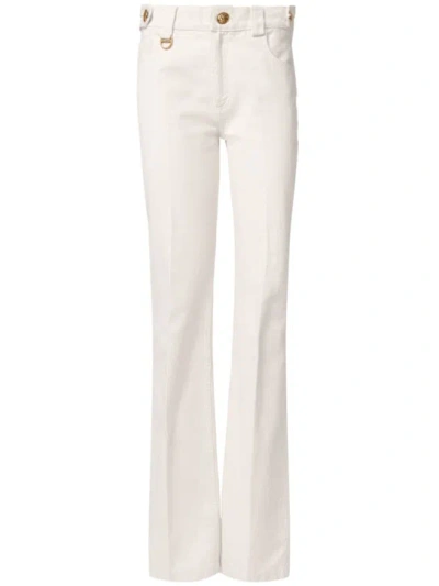 Chloé Straight Jeans In White