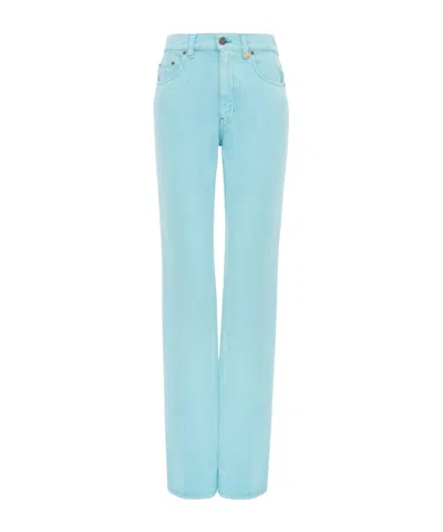 Chloé Straight Jeans In Denim In Blue