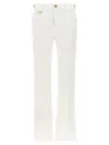 Chloé Low-rise Cotton Wide-leg Pants In White