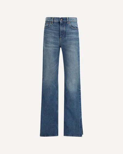 Chloé Women Straight-leg Denim Jeans In Blue