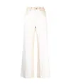 Chloé Straight-leg Denim Trousers In White