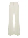 Chloé White Flared Trousers